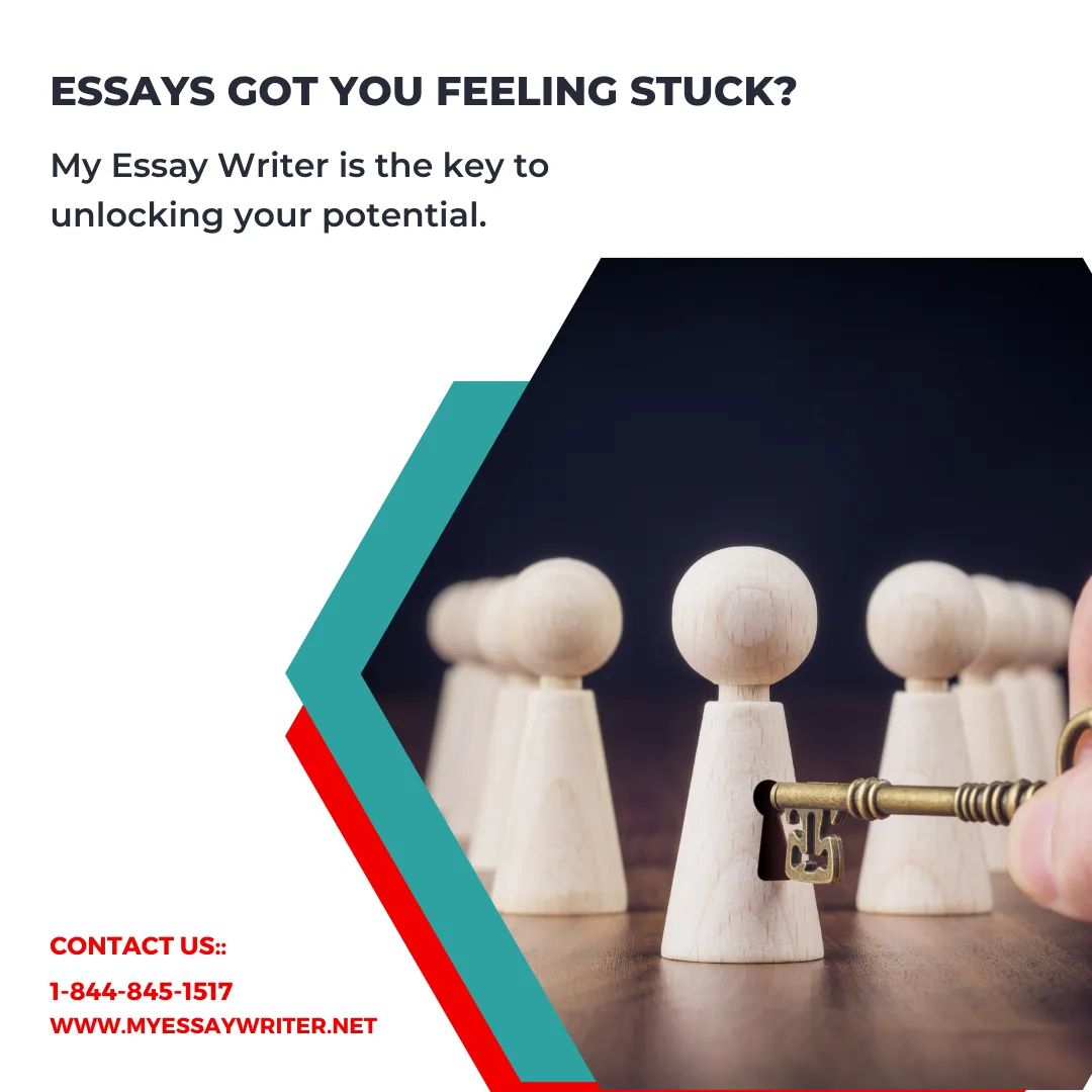 📚 Feeling stuck in the essay maze? MyEssayWriter is the secret key to unlocking your full academic potential. Let's conquer those essays together and thrive in the world of academia 🌟💪 

#MyEssayWriter #AcademicSuccess