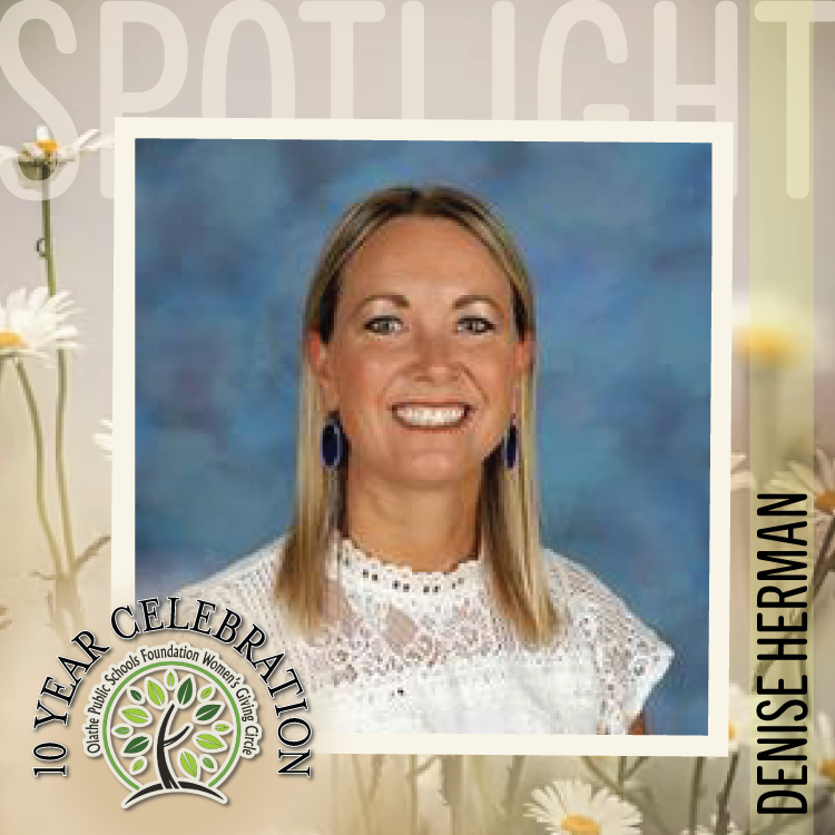 In the WGC Spotlight this week is Denise Herman. She is a WGC original member, a district employee and her roots run deep. She has taught, coached and been an assistant principal in OPS for the past 26 years. She is a product of OPS and returned to home to serve as an educator.