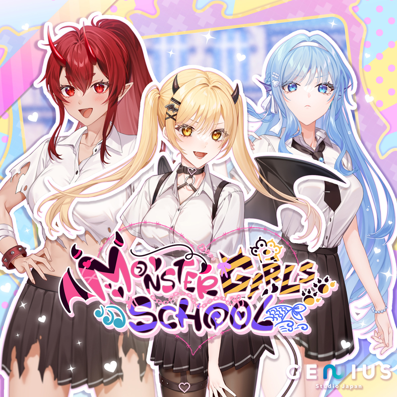 😈 Announcing Monster Girls School 🚌

Welcome to Amano High, where monsters and humans come together!

A school life shrouded in conspiracy with beautiful monster girls begins now! Are you up for the adventure?

#geniusbishoujo #anibabe #bishoujo #game #VN #MonsterGirlsSchool
