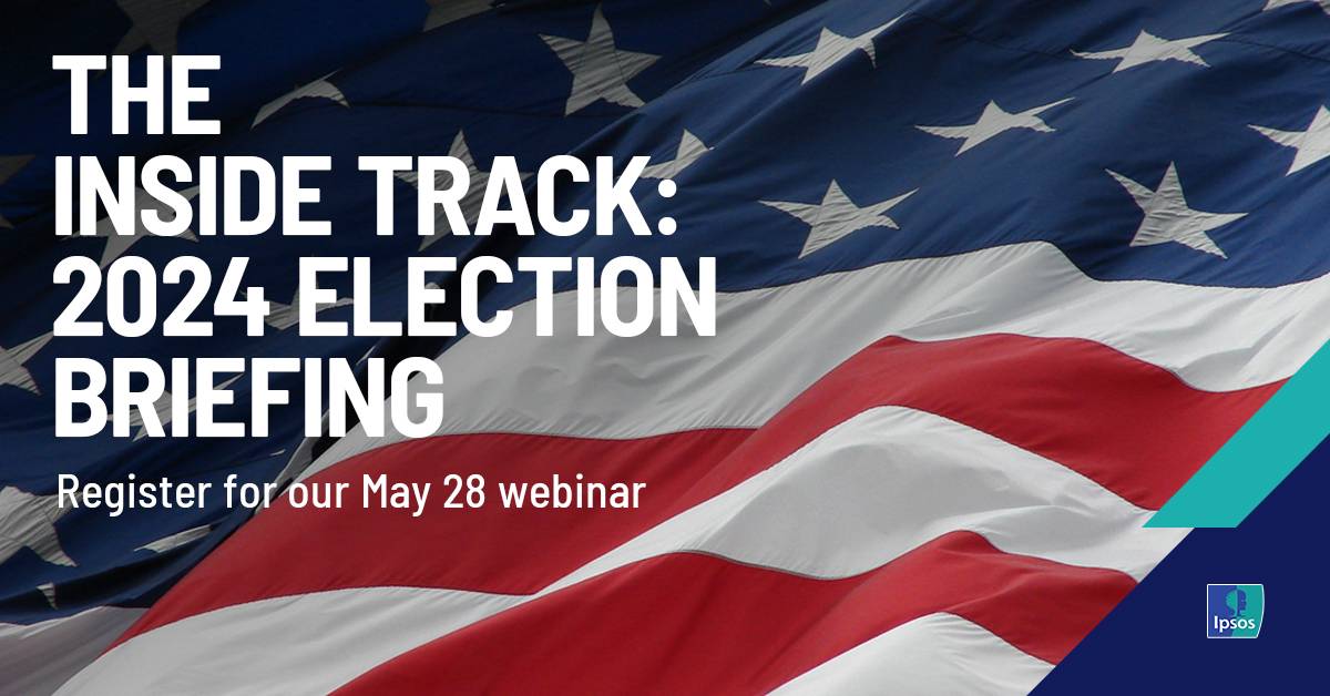 We're back on May 28! Join Ipsos’ political polling experts for our regular briefing of the need-to-know data and trends of today, and how they are shaping the 2024 elections. As always, we will take your questions live - don't miss out! ipsos.com/en-us/the-Insi…