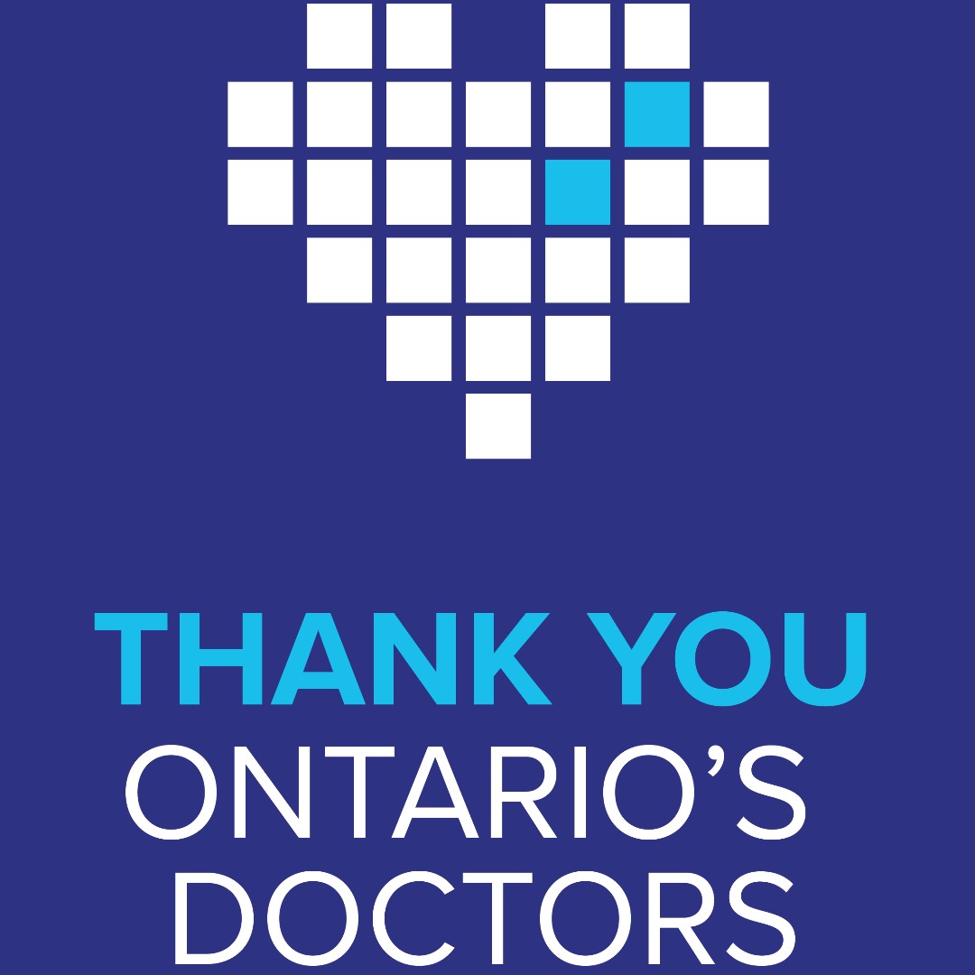 To all the doctors in Ontario, thank you for your tireless efforts. This #DoctorsDay we thank you for your commitment to excellence in patient care. Your many contributions – on the frontlines, in leadership, research and more – are invaluable to the health care system.