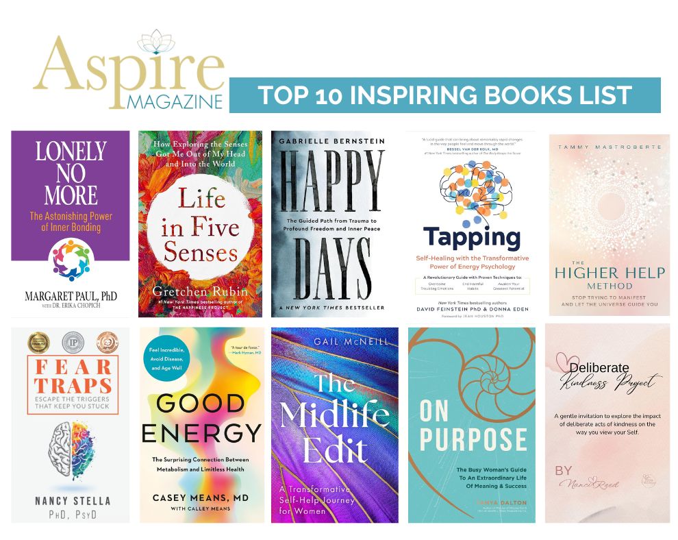 #AspireMag just released this month’s Top 10 Inspiring Books list > bit.ly/3Urf5x4