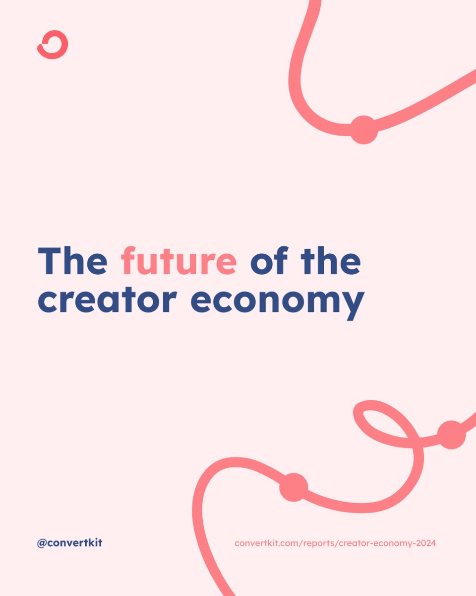 The future of the creator economy:

→ plenty of optimism around income
→ creators are trying new methods to earn

A few other interesting stats: