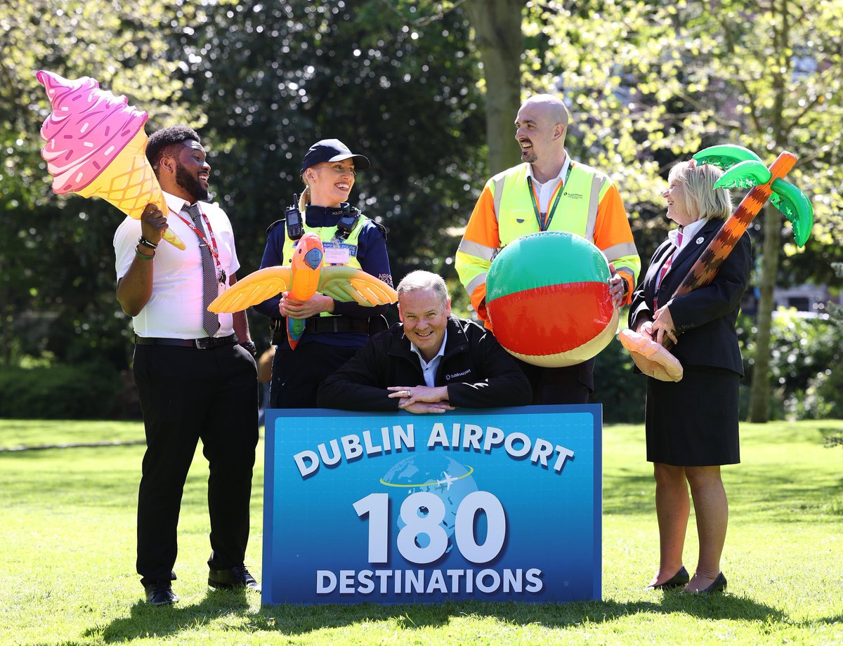 Great news for passengers! Dublin Airport has today unveiled '8 commitments to passengers' ahead of a busy summer period which will see us welcome more than 10 million passengers. ✈️🌴🏖️🍦 ➡️dublinairport.com/latest-news/20…