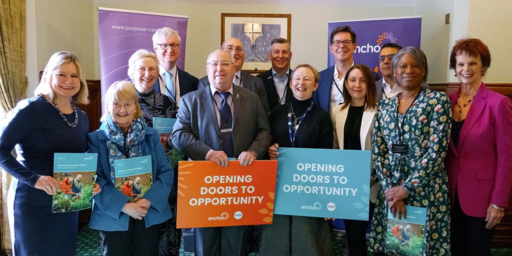 Yesterday saw the launch of Anchor’s Social Impact Report at the House of Commons. Developed by the Purpose Coalition, the report reveals Anchor’s work to contribute to the communities we serve. anchor.org.uk/media/press-ro…