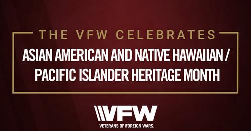 The VFW and its Auxiliary proudly celebrate our nation’s Asian American, Native Hawaiian and Pacific Islander service members, veterans and their families for their indelible contributions to our freedom and our way of life. #VFWSalute #AANHPIHM vfw.org/media-and-even…