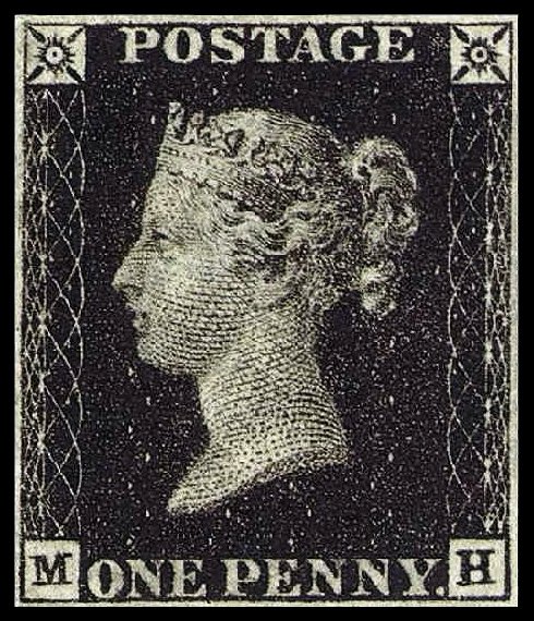 #onthisday 1 May 1840 – The Penny Black is issued in the United Kingdom. The Penny Black was the world's first adhesive postage stamp used in a public postal system. It was first issued in the United Kingdom on 1 May 1840 but was not valid for use until 6 May. The stamp features