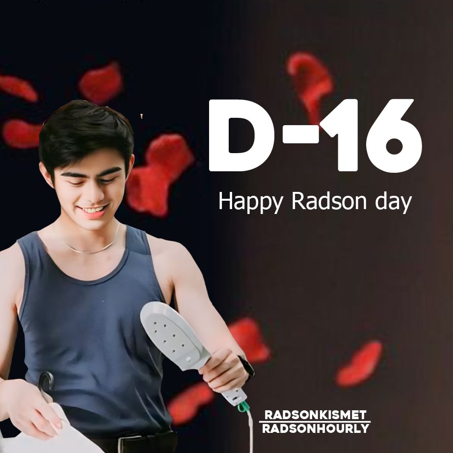 16 days left 'til Radson day 💙

#RadsonFlores
#RadsonHourly | #RadsonKISMET