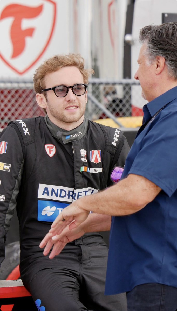 As they say, a picture paints a thousand words..

Pre race chat on Sunday at @BarberMotorPark with the boss @michaelandretti !

Fortunate to have such advise, head down for the rest of this @INDYNXT championship! 
Back in the car on Tuesday for a Mid Ohio test. 

@AndrettiIndy