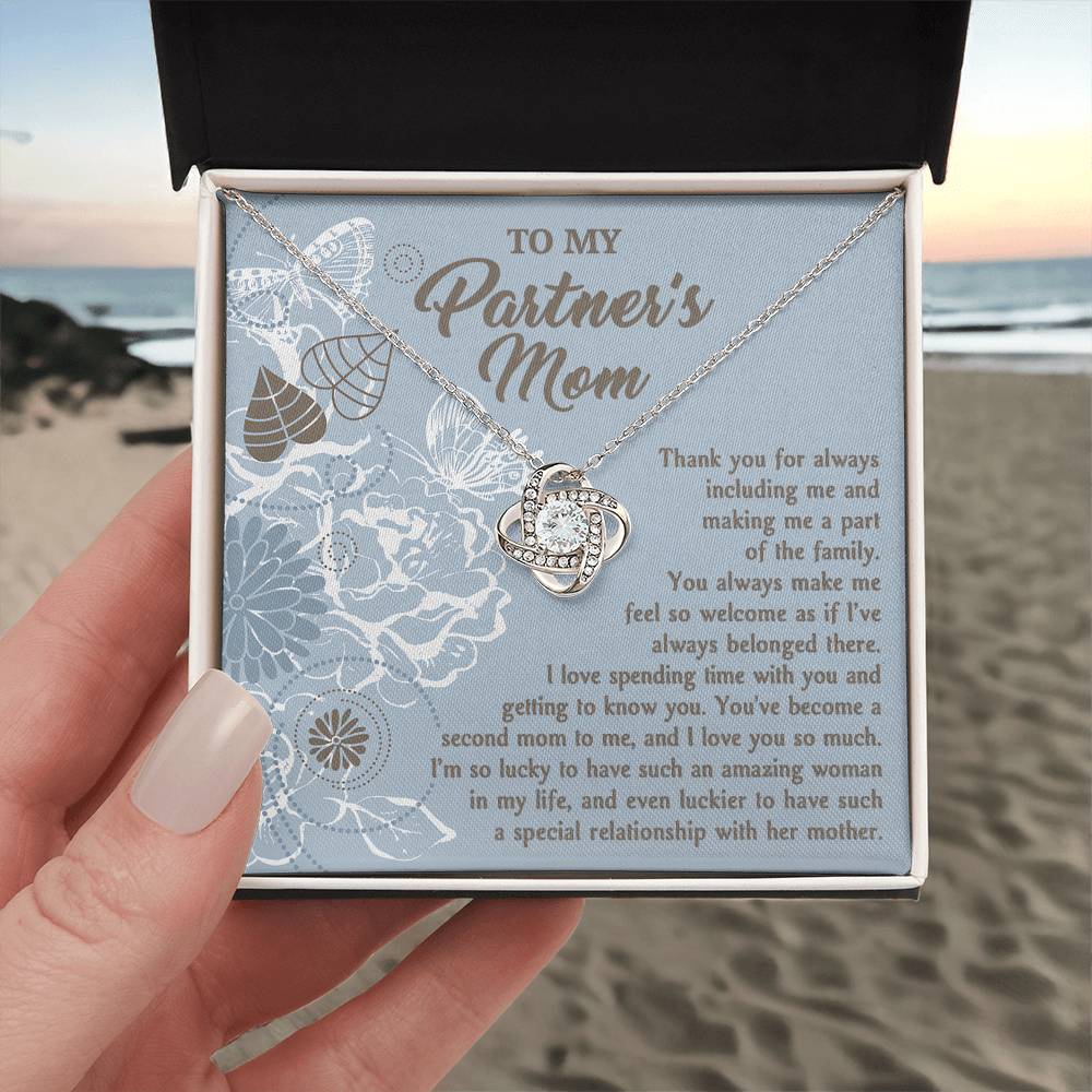 Celebrate the queen of our hearts with a special jewelry message card this Mother's Day. 💖 Express your love and gratitude with a gift as precious as she is. #MothersDayGift #JewelryForMom #LoveYouMom 
🚀 To My Partner's Mom Necklace 
Grab it here ▶️ shortlink.store/zymyabhonn9x