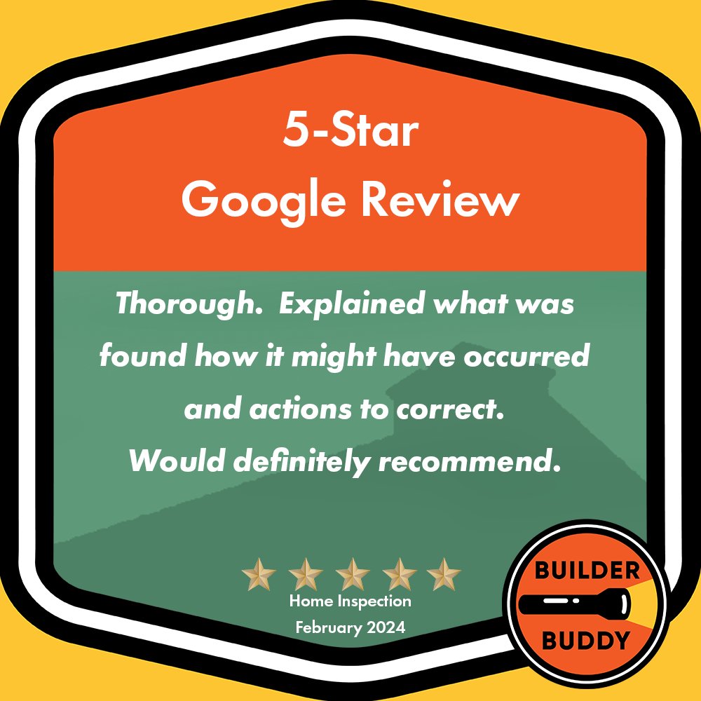 Another day, another five-star review!

 #WNChomeinspection #Ashevillehomeinspection #homeinspection #WNChomeinspector #NChomeinspector #wnchomebuyers #Ashevillehomeinspector #AshevilleNChomeinspector #builderbuddy #homeinspector