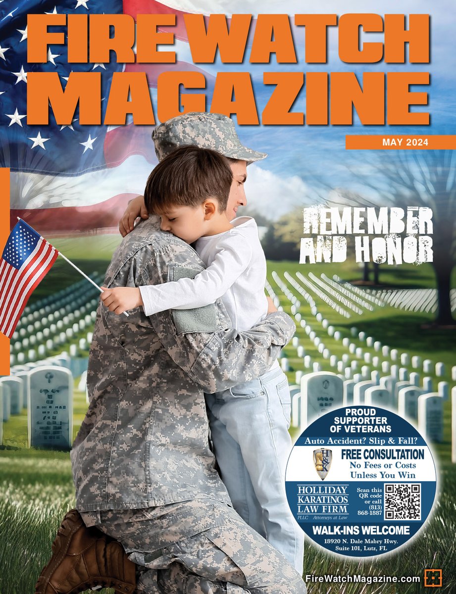 Marching towards Memorial Day with reflection. 🌟 Join us as we remember and honor those who've bravely served. Discover our March release of Firewatch Magazine 🔥 
🔗: firewatchmagazine.com/magazine-editi… 

#MemorialDay #ReflectAndRemember