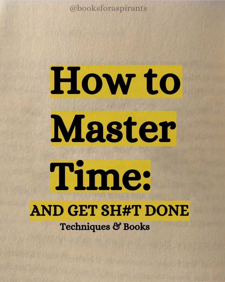 8 Techniques to Master Managing Your Time: