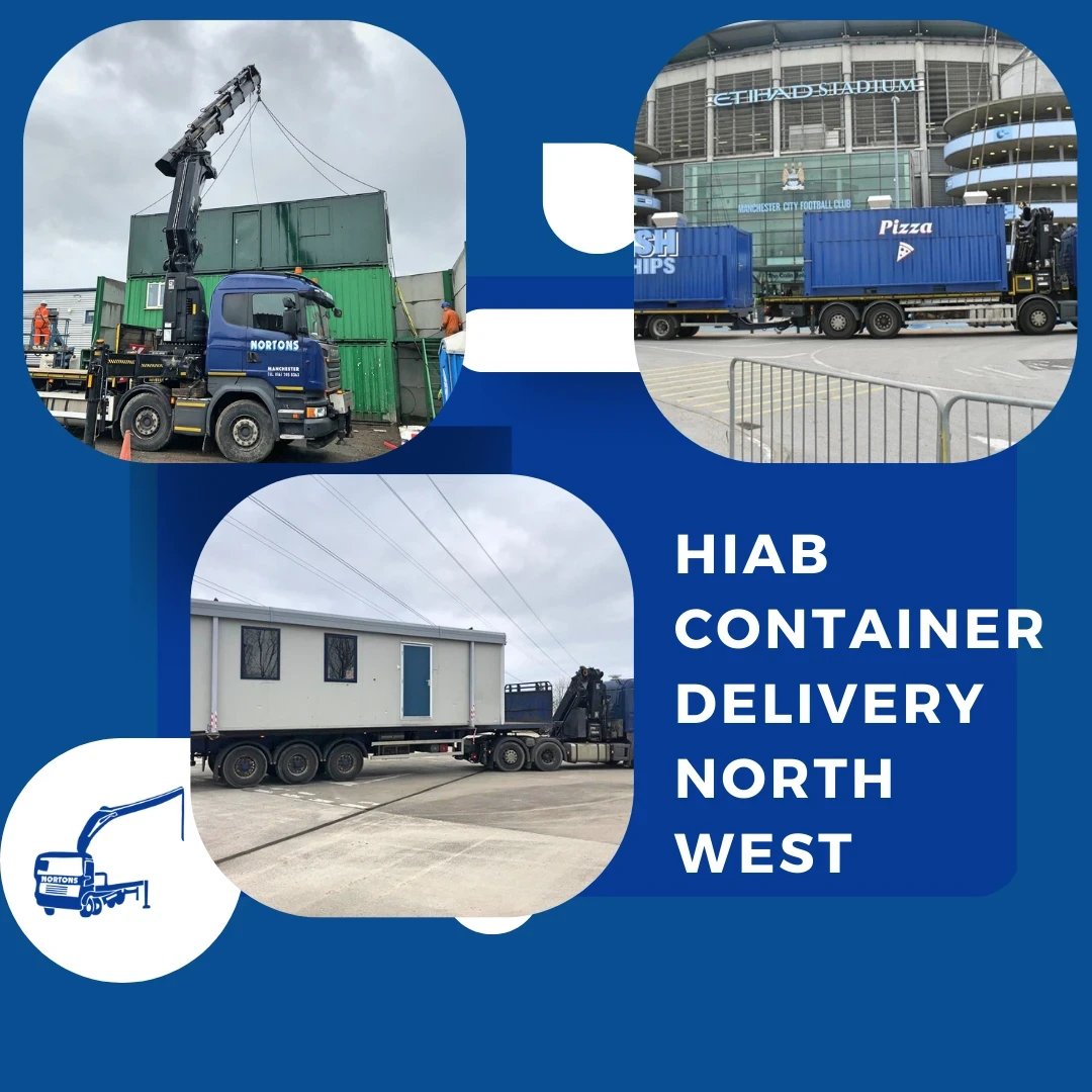 Hiab Container Delivery North West