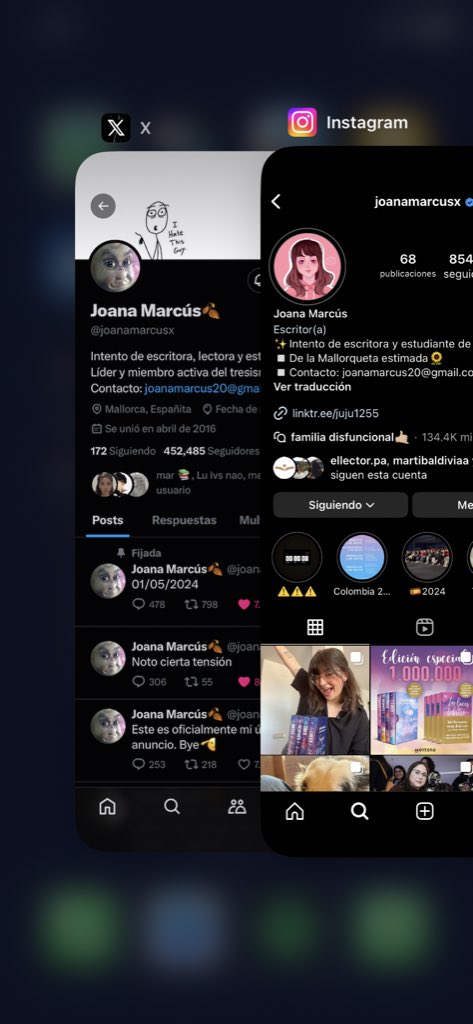 ¿Podrías decir algo ya, Joana del Carmen?