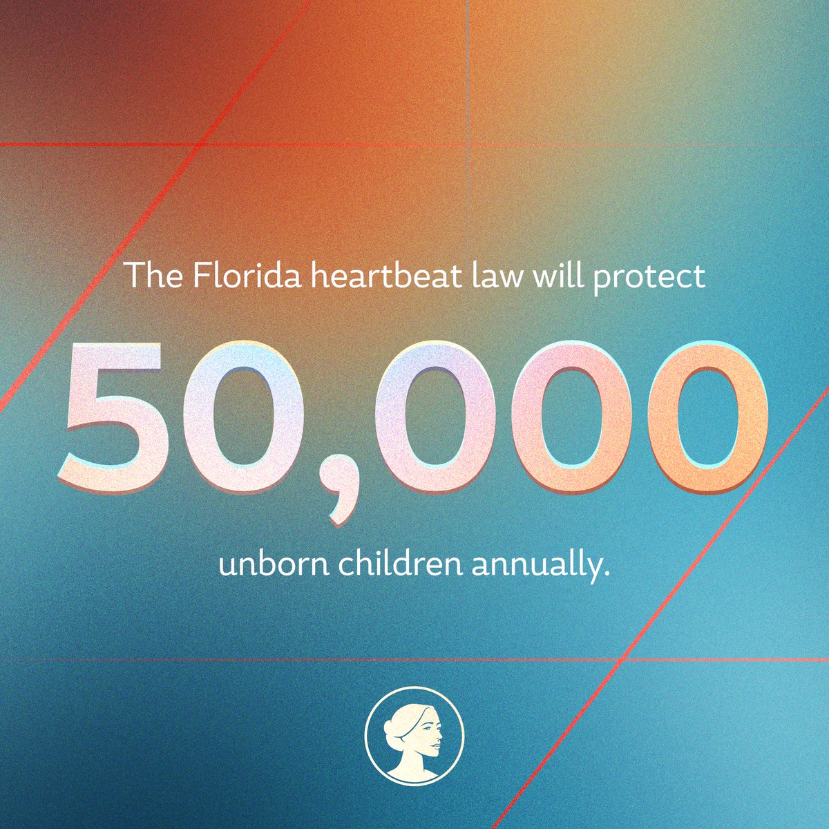 This historic day marks an enormous victory in the human rights battle or our time. We celebrate the boys and girls who will live because of Florida’s #heartbeat law and the ways they will bless their families, friends, and communities. #flpol