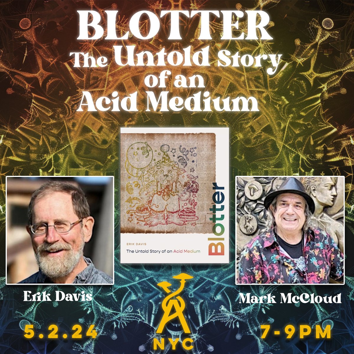 New Yorkers: tomorrow night I will be at the Psychedelic Assembly presenting Blotter with Mark McCloud. 7pm, 222 E. 46th.