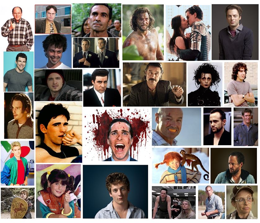 These are some of my all-tome favorite TV/Movie characters.