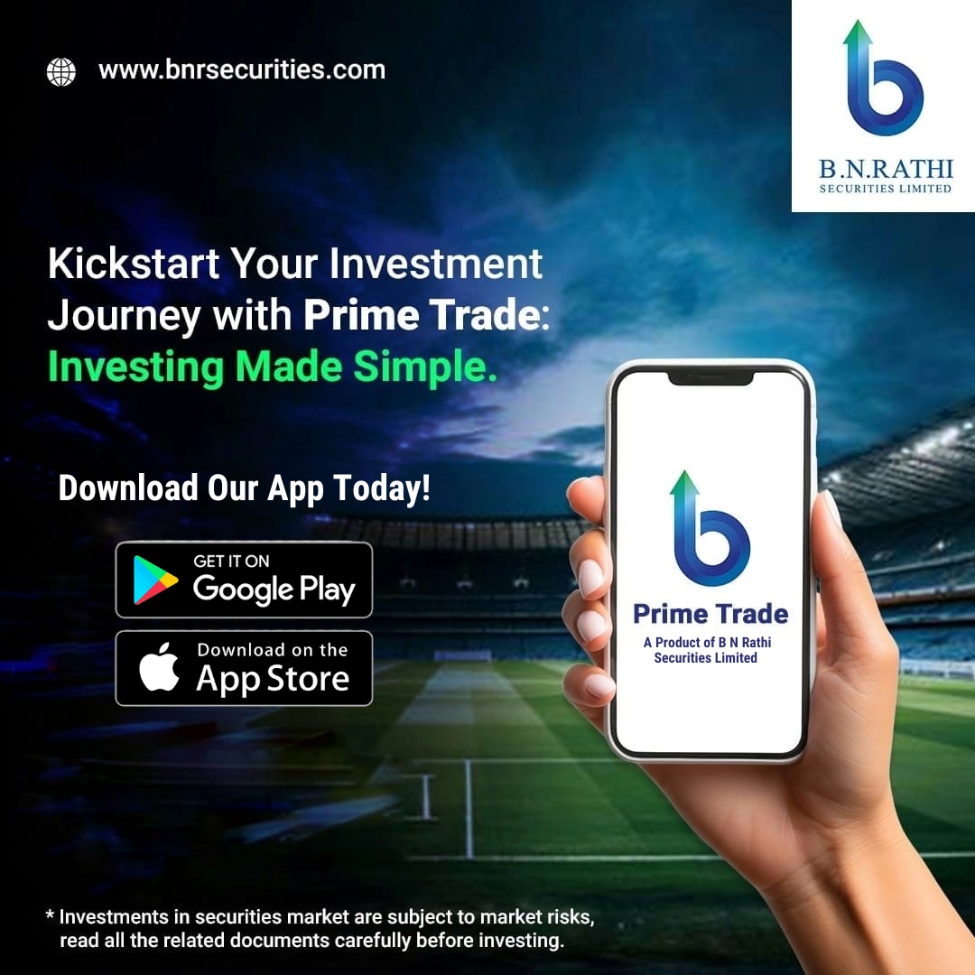 Take charge of your financial future with Prime Trade app. Simplifying investing into easy steps. Start today!

#primetrade #investingmadesimple #equitymarket #equitytrading #bnrsecurity #safetrading #securitymarket #mutualfunds #tradeentry #technicalcharts #fno
