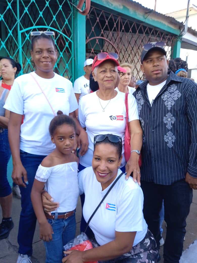 En la celebración del #1Mayo. Un día para reafirmar nuestra solidaridad, nuestras esencias y la voluntad de continuar construyendo el Socialismo. #PorCubaJuntosCreamos #ArtemisaJuntosSomosMás #CDRArtemisa.