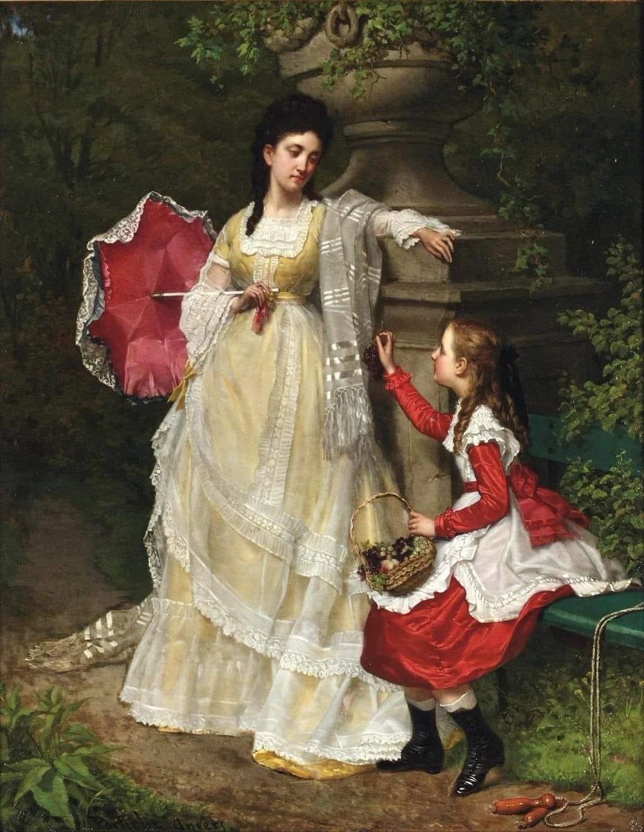 Jan Portillier (1829-1908) 'Sweet treat'