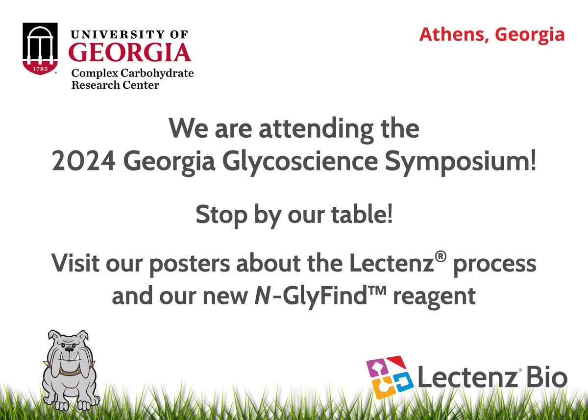 lectenz_bio's tweet image. #Glycotime  #SfGlycobiology #UGAResearch