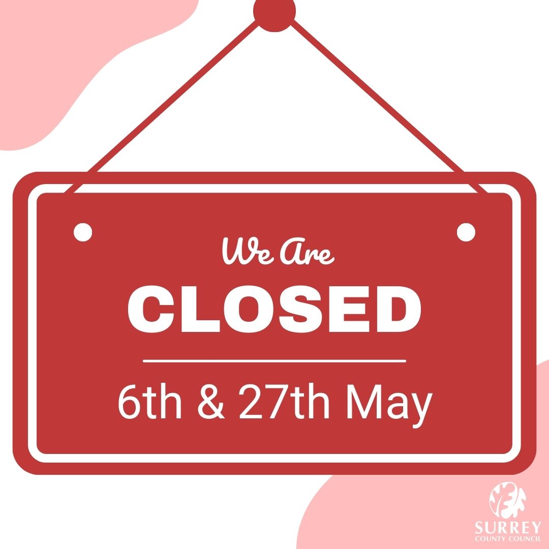 Please note that we will be closed on the two May bank holidays. You can return books via the drop box round the back of the library, these will be returned on the next working day.