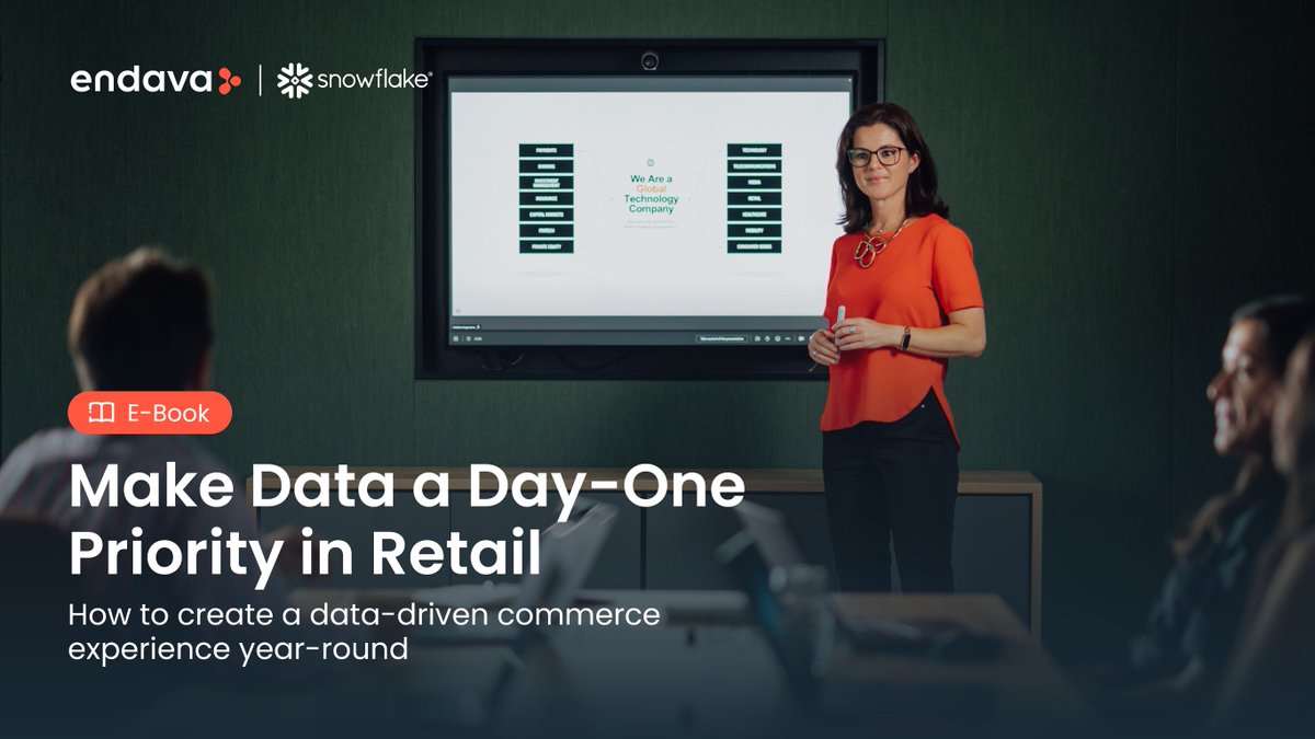 Explore our newest retail e-book with Snowflake and learn how data can fuel consistent retail success year-round. Discover the power of data-driven decisions for creating transparency and efficiency in your retail operations, regardless of the season. okt.to/6syap0