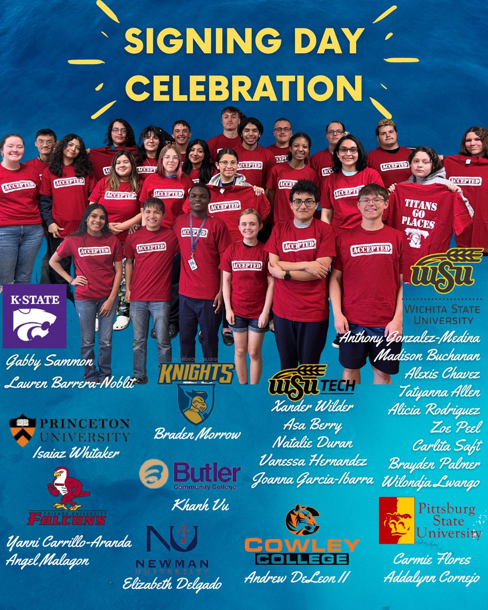 SouthHighCCC's tweet image. Happy National Signing Day everyone! Thanks to the students who participated in our Signing Day Celebration last week. Congrats to all of our graduating seniors as they embark on their future plans!