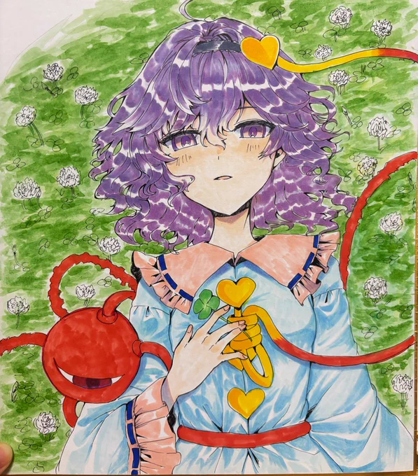 さとり様の色紙です