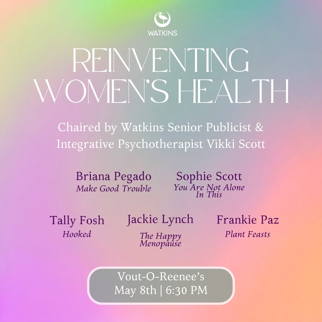 🧡 Expert advice on women's health 🧡 An evening at a swanky club 🧡 A drink included 🧡 £6!!!!! - Join me & these brilliant health experts on Wednesday 8th May as we discuss an integrative approach to managing our mental health & wellbeing! #menopause 👉 bit.ly/3Q3KVND