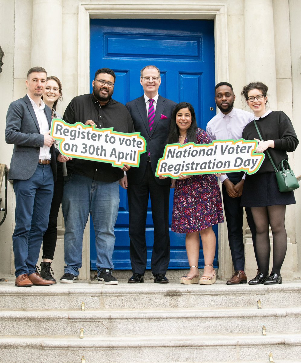 Delighted to partner with organisations making a difference with the #NationalVoterRegistrationDay drive! Together, we are making minority groups aware of their right to vote in our communities. @Black_andirish @ICOSirl @CNaM_ie @InclusionIre @Denise_CFI @joefingalgreen…