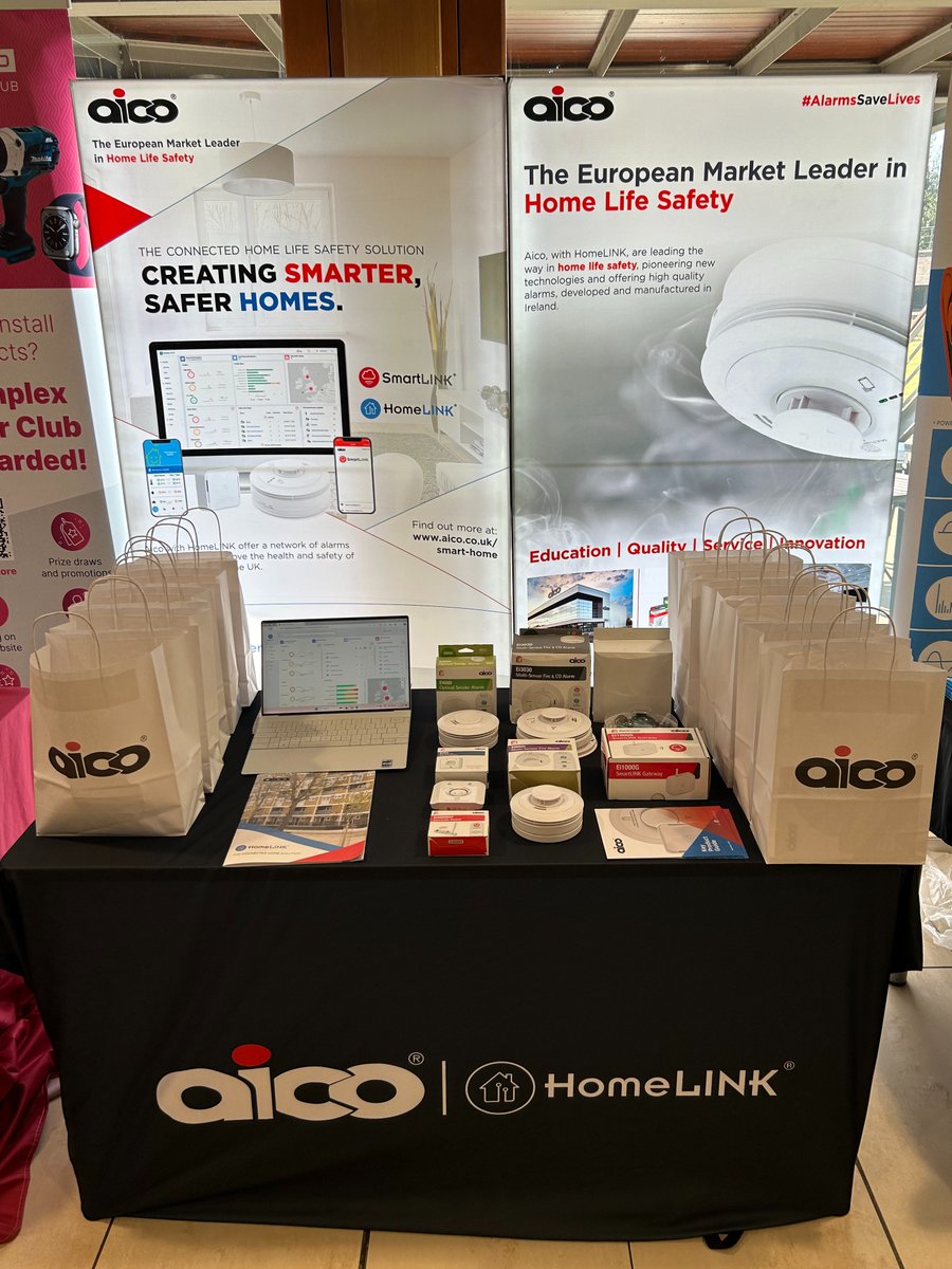 It's that time of year again! Our RSM- Rory Fraser is in Edinburgh today at the Select Tool Box Talk, grasping the opportunity to talk all things Aico. Make sure to pop down if you're in the area! #aicoevents #talkevents #exhibition2024