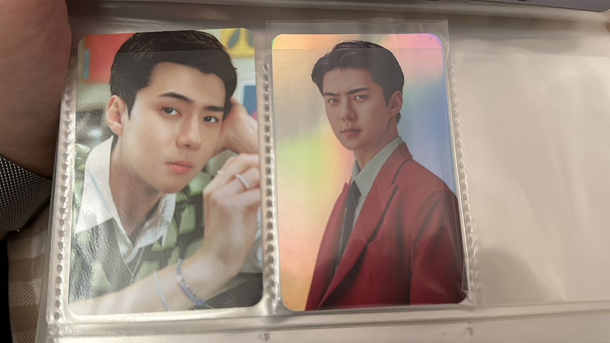 엑소 세훈 포카 양도 일괄 판매합니다
디엠주세여~

exo sehun poca photo card sell