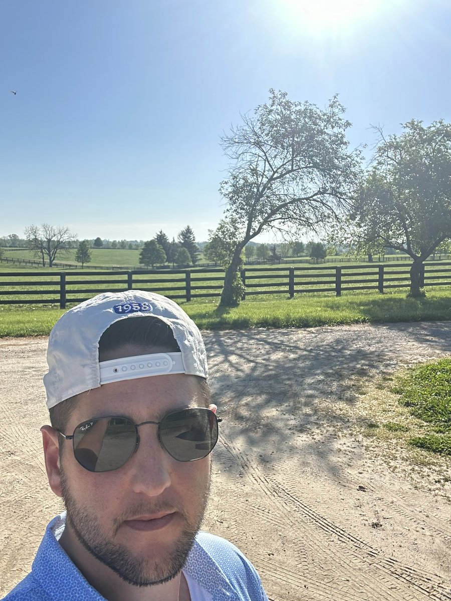 I can’t believe i’m saying this, but i’m officially part owner of a horse. I’m in Kentucky on my way to meet my new horse and can’t wait to show yall. 🥹 <a href="/TropicalRacing/">TropicalRacing</a>