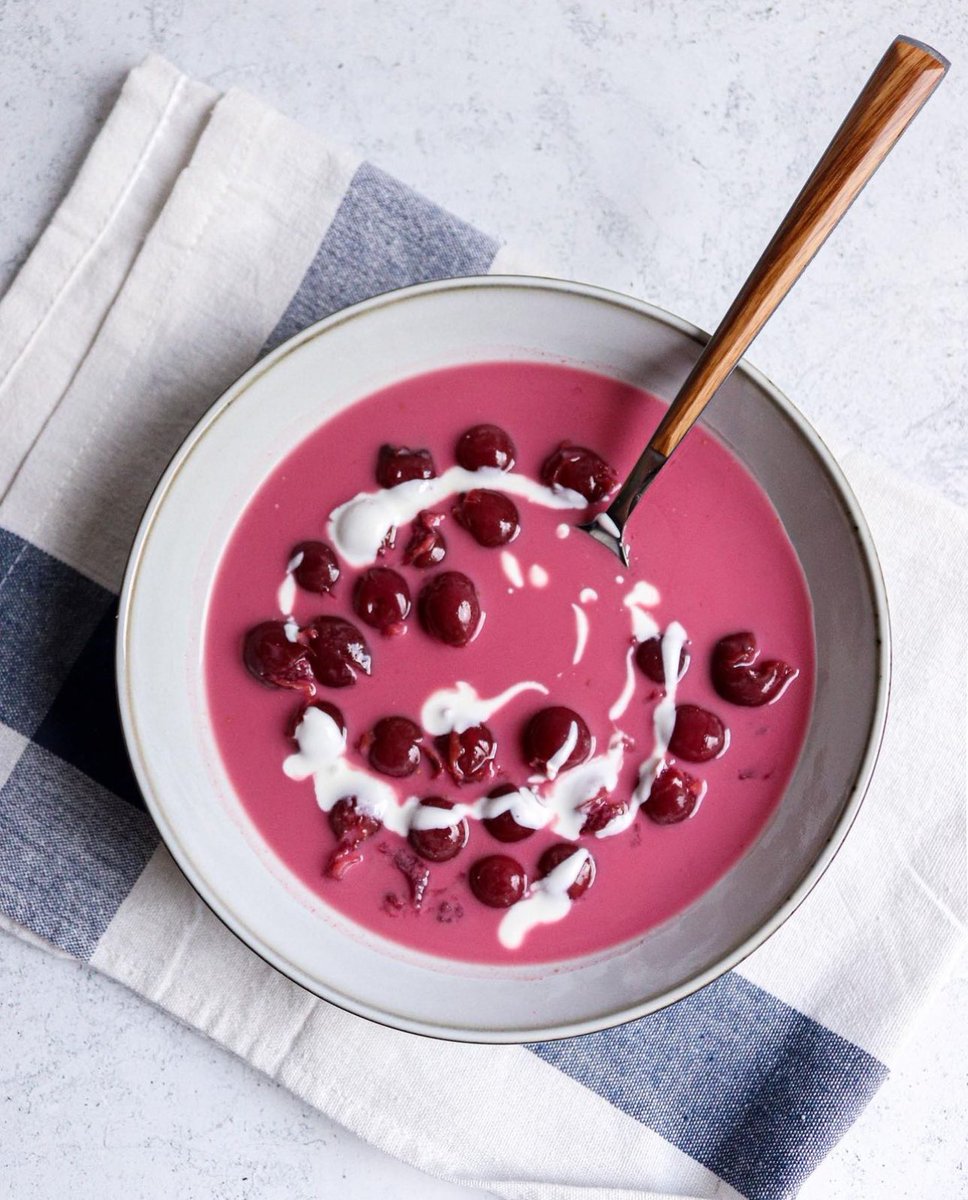 hungarian chilled sour cherry soup is an elite dish, i had it in the summer of 2022 and i still think about it every now and then