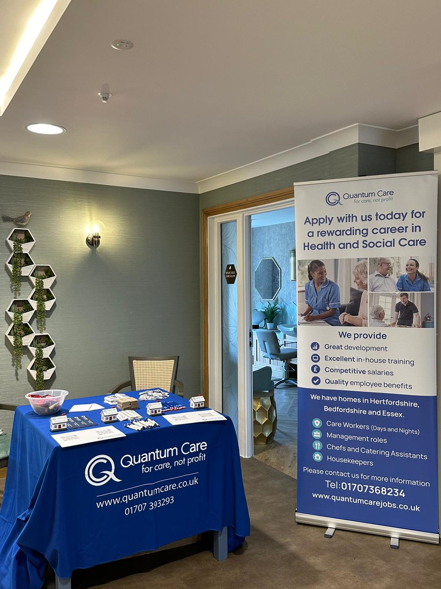 🚨 If you haven't already, drop in to Elm View Care Home today to meet our team and find out more information about our current vacancies 🚨

#QuantumCare #Recruitment #Care #SocialCare