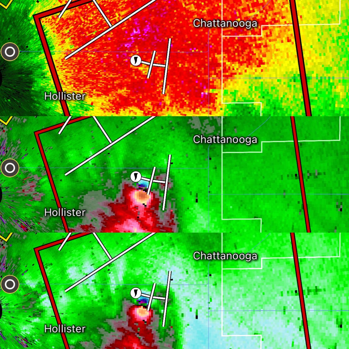 Twisted moment right here, insane… #okwx