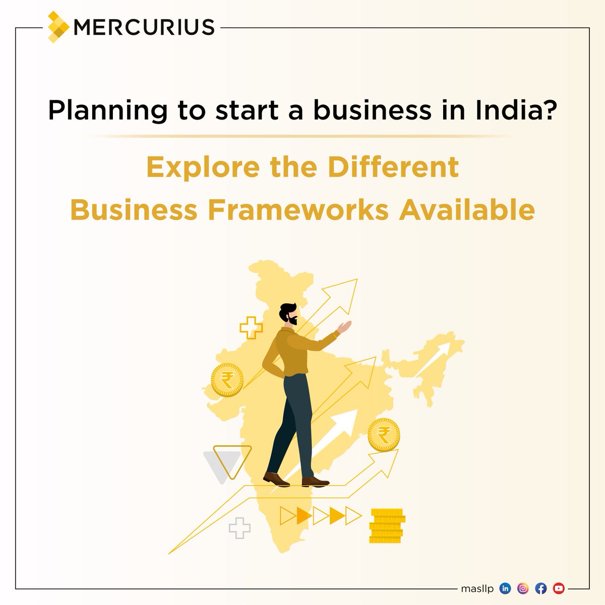 Planning to start a business in India? 

Explore with us the diverse business frameworks available for operating in India.
Click here: masllp.com/setting-up-bus…

#businessstartup #companysecretary #ngoregistration #certification #limitedliabilitypartnership #auditor  #incorporation