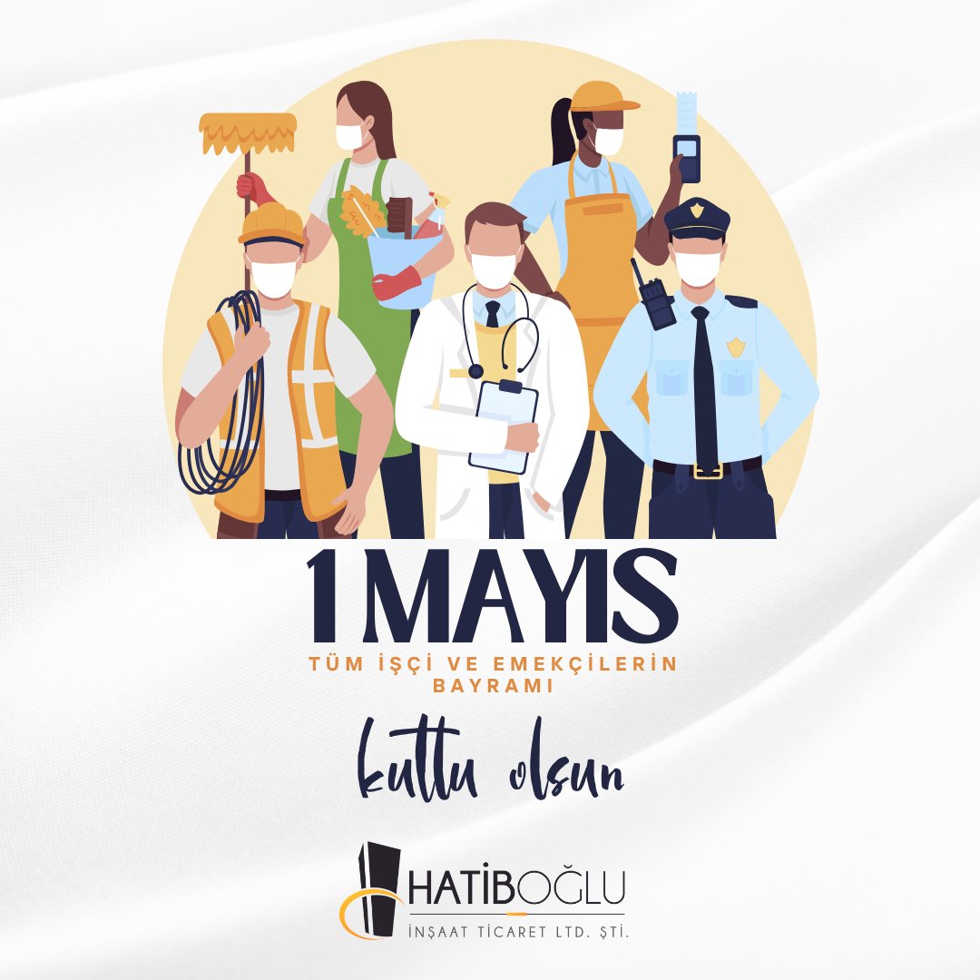 1 Mayıs İşçi ve Emekçi Bayramı Kutlu Olsun!

#1mayısişçibayramı #kutlu #olsun #hatibogluinsaat
#hatiboglu #ankara #rüzgarlı #insaatmalzemeleri #yapımarket #hırdavat #toptansatış #noktası