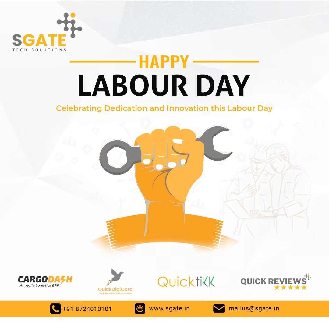 Today, we honor the incredible contributions of workers everywhere, whose dedication and hard work drive progress and innovation. 

#LabourDay2024 #WorkerAppreciation #TechInnovation #FutureOfWork #ThankYouWorkers #sGateTechSolution #ITsolution #ITcompany #sGate`