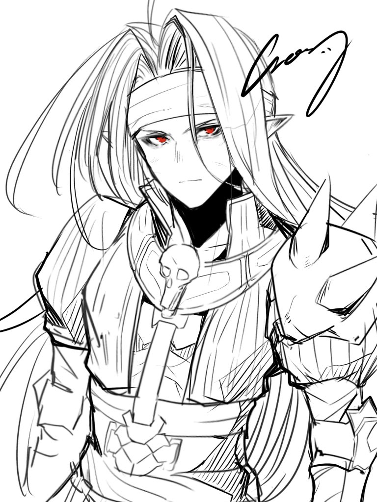 ドラクエ4 #魔人ピサロ #毎日イラスト 15日目！！！