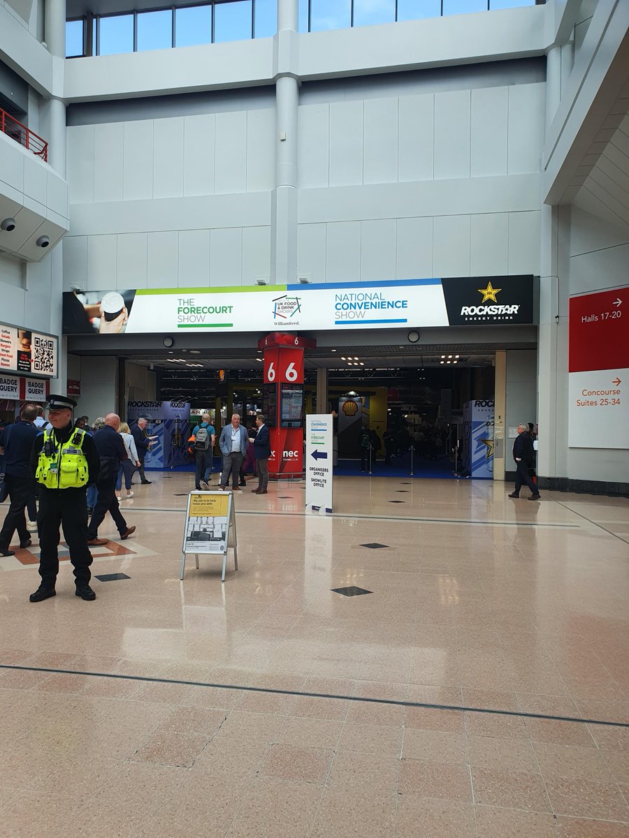 It's a busy day at the Food & Drink Expo at the NEC and our #ProjectServator officers are on-hand to help keep visitors safe.

If you see or hear something that doesn't feel right, don't get in a pickle. Speak to officers or security straight away.

#TogetherWe'veGotItCovered