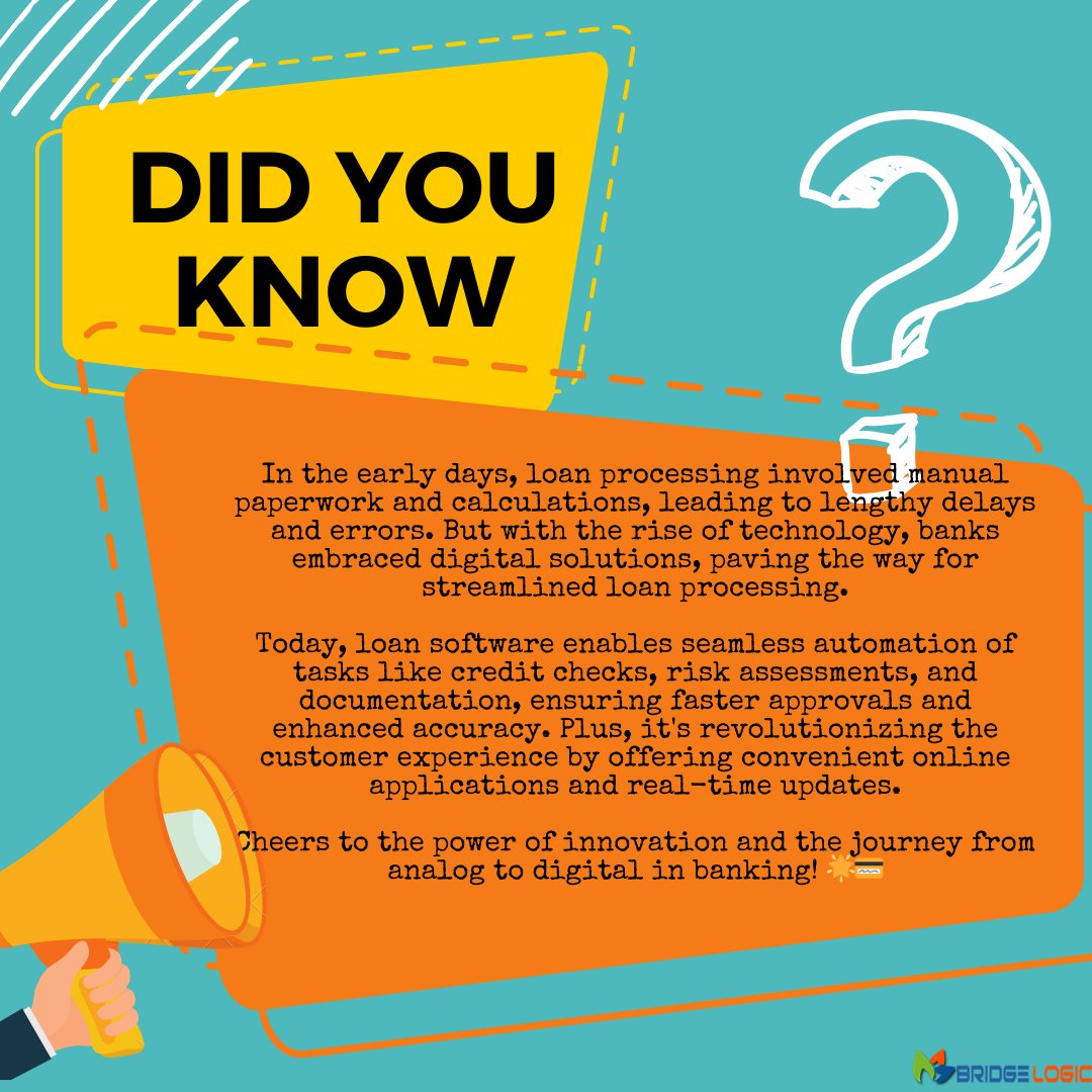 HRDeptBLS's tweet photo. Did you Know..?
.
.
.
#loan #loansoftware #softwarecompany #loancompany #bridgelogic #corporate #corporatelife https://t.co/p5LiYoLx0n