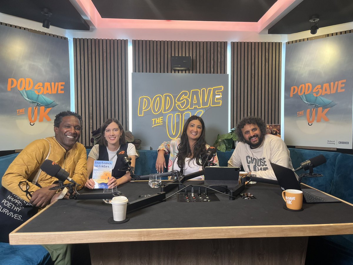 RebekahPierre92's tweet photo. An honour to feature on Pod Save the UK podcast tomorrow with @lemnsissay, where we talk Free Loaves on Fridays, privatisation, &amp; the lack of gov ambition for care.

Grateful to @MrNishKumar &amp; @cocobyname for shining a light on the above 🙏🏼

Listen here: https://t.co/8jzD6HZXj8 https://t.co/NpXD9cx53r