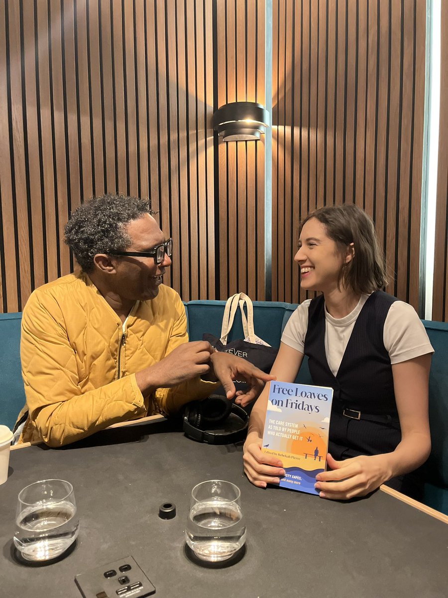 An honour to feature on Pod Save the UK podcast tomorrow with @lemnsissay, where we talk Free Loaves on Fridays, privatisation, & the lack of gov ambition for care. Grateful to @MrNishKumar & @cocobyname for shining a light on the above 🙏🏼 Listen here: crooked.com/podcast-series…