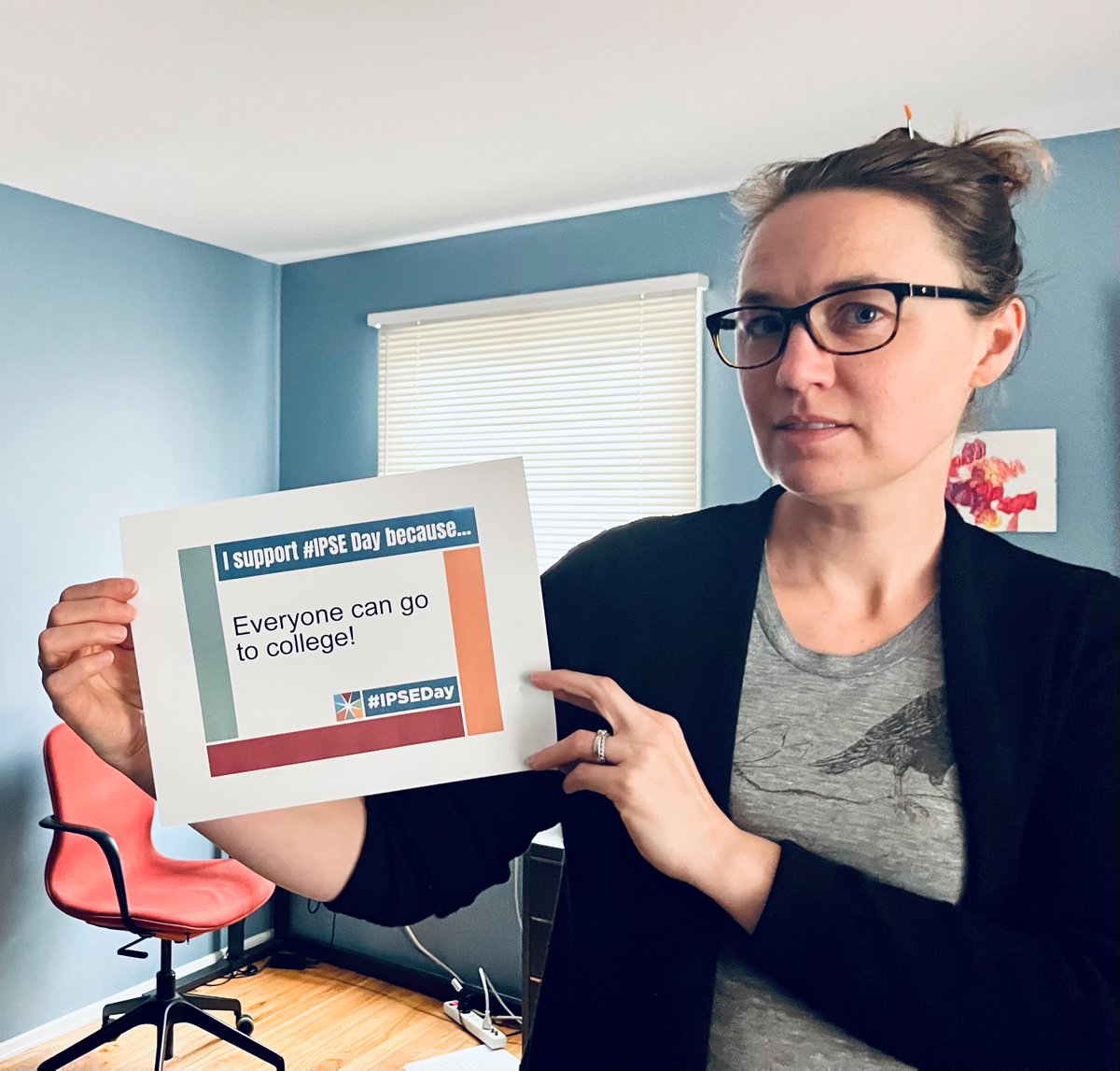 #IPSEDay is here! Spread the word in support of #InclusiveHigherEd! AUCD believes all students deserve the opportunity to go to college. Keep the conversation going by sharing the #ThinkHigher. #ThinkCollege. Campaign video ➡️ thinkhighered.net