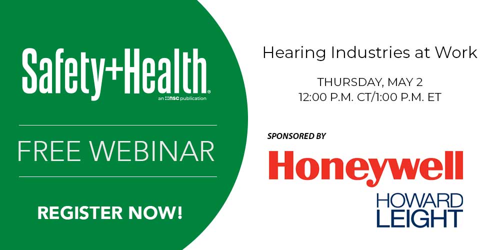 Join us and @honeywell safety experts on May 2 to gain a better understanding of the adverse effects of cumulative exposure to hazardous noise – and how hearing protection can help. You'll learn tips for having this crucial conversation with workers. bit.ly/4bduirH