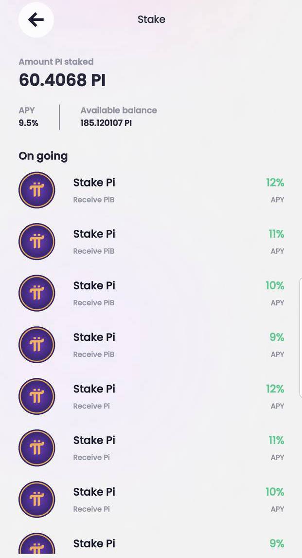 🎉SEIZE THE OPPORTUNITY - STAKE EARLY AND EARN BIG WITH PIBRIDGE❤️‍🔥 💰 Join Pi staking now on the Pibridge App - the exclusive platform allowing Pioneers to stake Pi and earn attractive interest rates with a variety of appealing options: 🌟 3-month package: 9%/year 🌟 6-month…