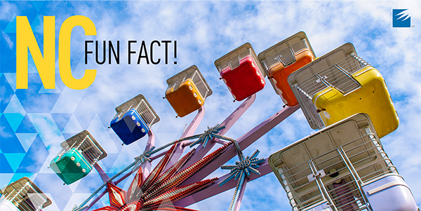 NC Fun Fact: The first North Carolina State Fair was held more than 170 years ago in 1853! Only 6 more months before the Fair is back!  #NCProud #FunFacts #NC